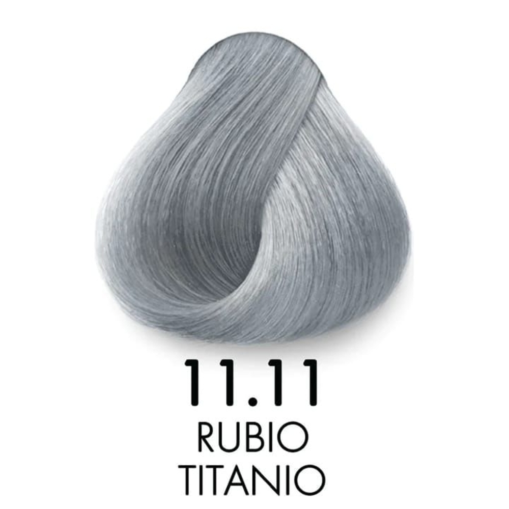 Hidracolor 11.11 Rubio Titanio - Intense Titanium Silver Blonde Permanent Dye
